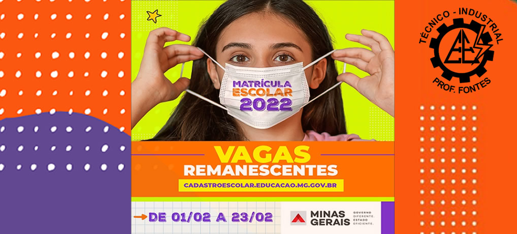 Chamada para Vagas Remanescentes – 1ºSem/2022 Chamada para Vagas Remanescentes – 1ºSem/2022
