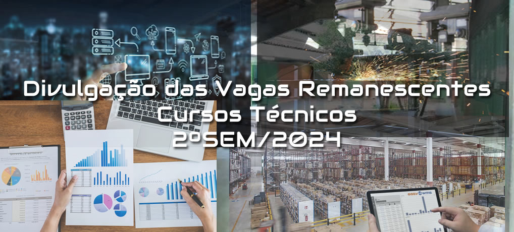 Chamada para Vagas Remanescentes – 2ºSem/2024 Chamada para Vagas Remanescentes – 2ºSem/2024